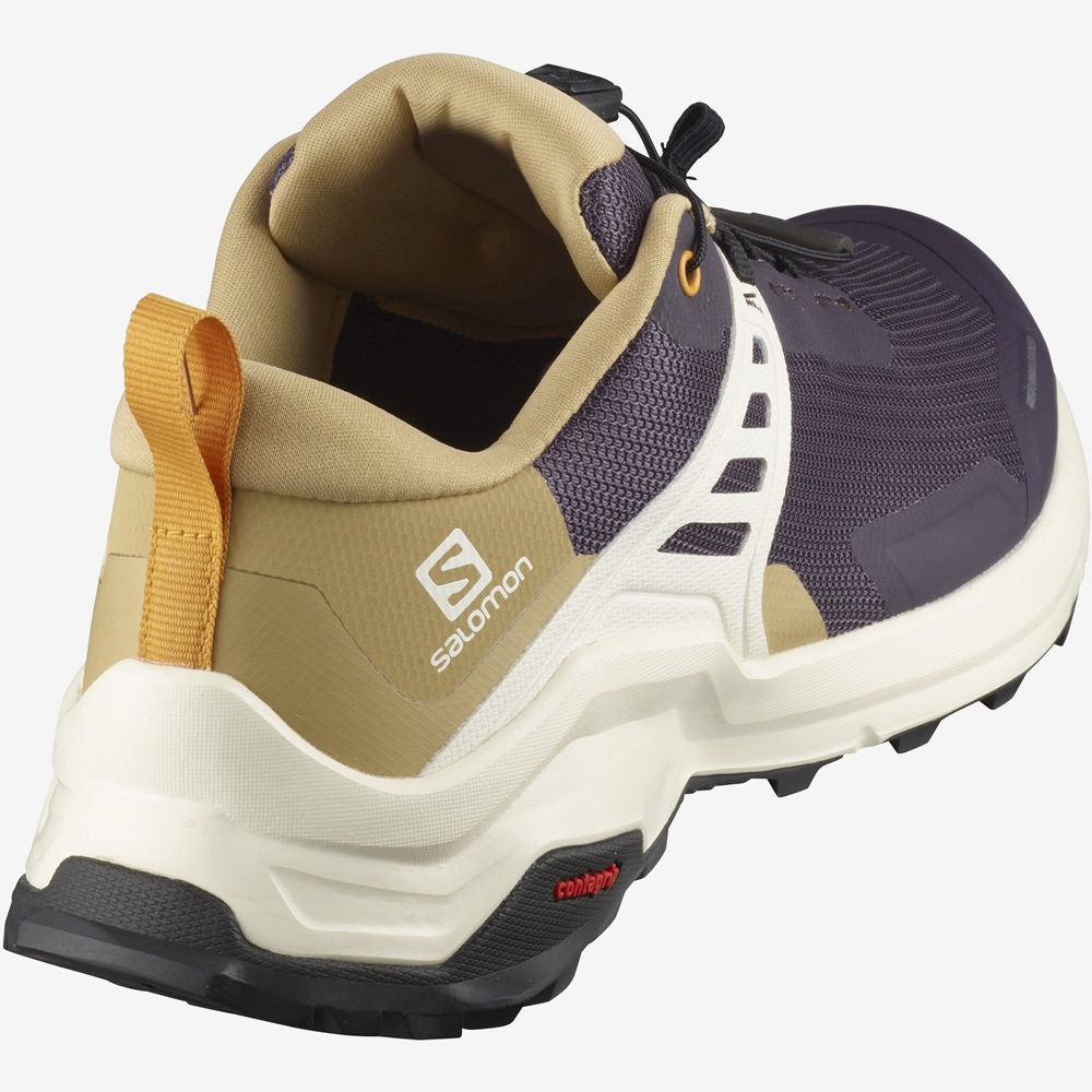 Women's Salomon X RAISE Hiking Shoes Purple | US-CJWN142