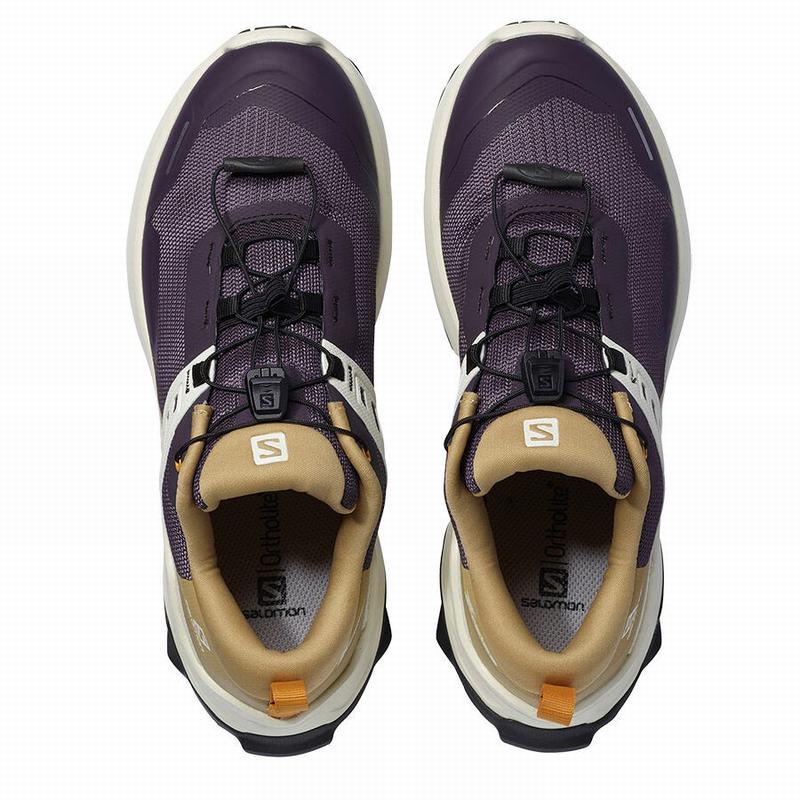 Women's Salomon X RAISE Hiking Shoes Purple | US-MOYG061