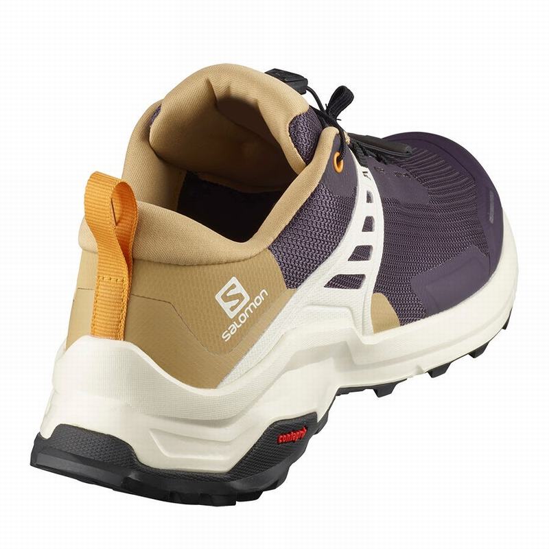 Women's Salomon X RAISE Hiking Shoes Purple | US-MOYG061