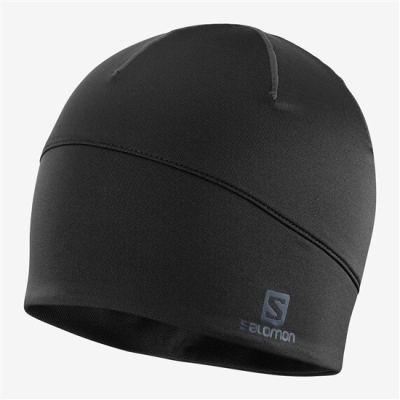 Men's Salomon ACTIVE Headwear Black | US-UGID694