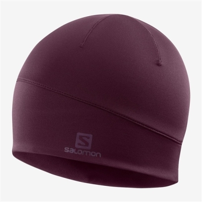 Men's Salomon ACTIVE Headwear Purple | US-ABPD385