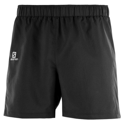 Men's Salomon AGILE 5" M Shorts Black | US-ZQVP167