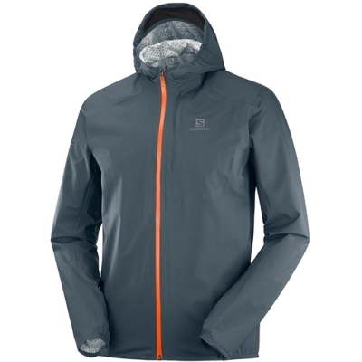 Men's Salomon BONATTI WP JKT M Jackets Black | US-MTCJ780