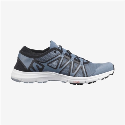 Men's Salomon CROSSAMPHIBIAN SWIFT 2 Hiking Shoes Blue | US-BDGN839