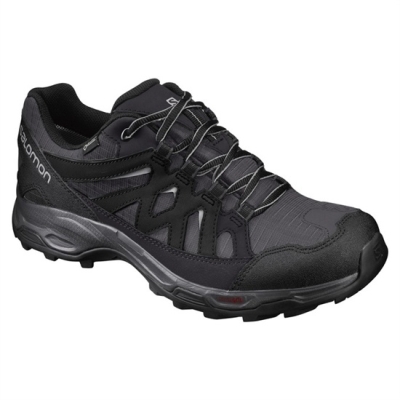 Men's Salomon EFFECT GTX Hiking Shoes Black | US-RUWO908