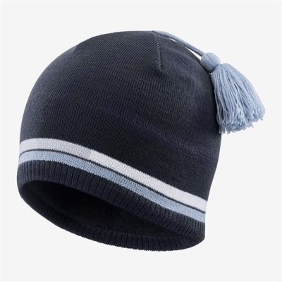 Men's Salomon ESE Beanie Grey | US-GYFZ742