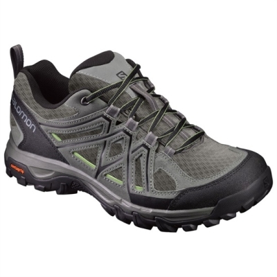 Men's Salomon EVASION 2 AERO Hiking Shoes Grey / Black | US-MEZN675