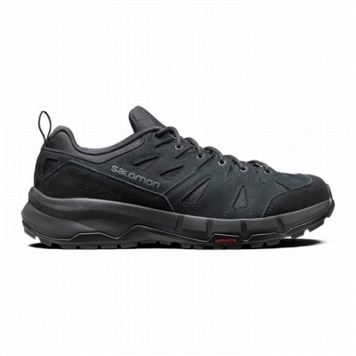 Men's Salomon ODYSSEY ADVANCED Trail Running Shoes Black | US-FVQH128