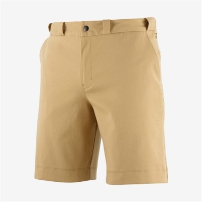 Men's Salomon OUTLIFE CHINO M Shorts Khaki | US-FWPC826