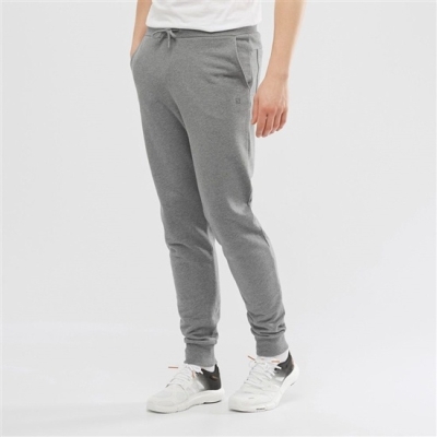 Men's Salomon OUTLIFE TRACK M Pants Mid Grey | US-KPBG317