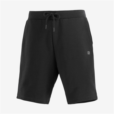 Men's Salomon OUTLIFE TRACK M Shorts Black | US-TRGP981