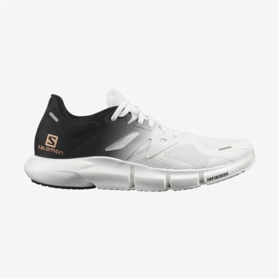 Men's Salomon PREDICT 2 Road Running Shoes White / Black | US-QOXN839