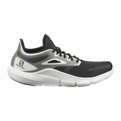 Men's Salomon PREDICT MOD Road Running Shoes Black / White | US-TCOV930