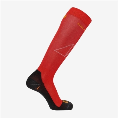 Men's Salomon QST Socks Red | US-GCKB946