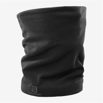 Men's Salomon RS WARM TUBE Headwear Black | US-DHYB591