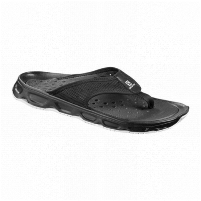 Men's Salomon RX BREAK 4.0 Slippers Black | US-YJTP164