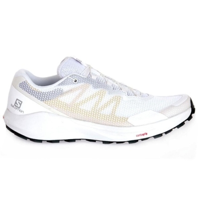 Men's Salomon SENSE RIDE 3 Road Running Shoes White | US-XIVM465