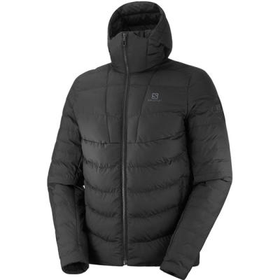 Men's Salomon SIGHT STORM HOODIE M Jackets Black | US-ZOYP152