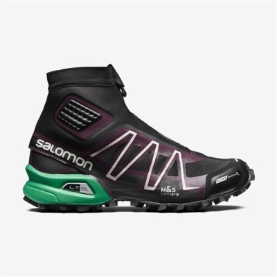 Men's Salomon SNOWCROSS ADVANCED Sneakers Purple | US-AUXM327