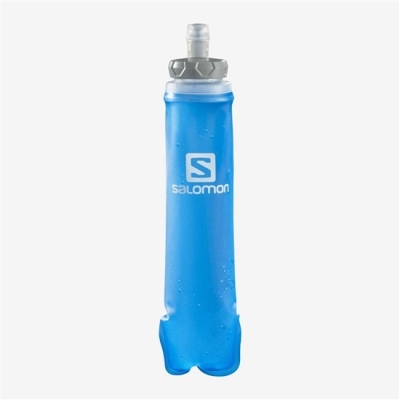 Men's Salomon SOFT FLASK 500ML/17OZ Packs Blue | US-DHWO142