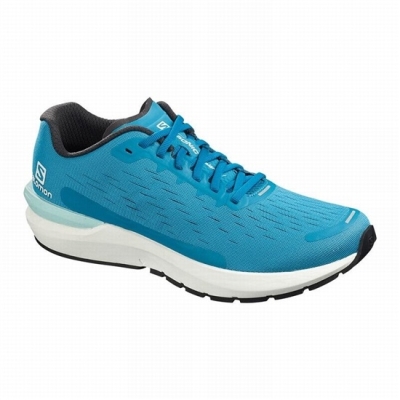 Men's Salomon SONIC 3 BALANCE Running Shoes Blue | US-DYZH675