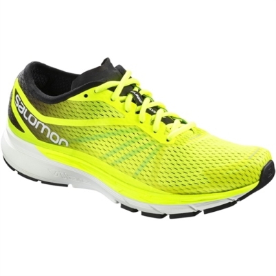 Men's Salomon SONIC RA PRO Running Shoes Fluorescent Yellow | US-RBDC231