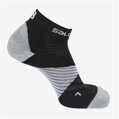 Men's Salomon SPEED PRO Socks Black | US-GRTU571