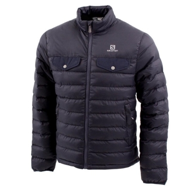 Men's Salomon STORM DOWN M Jackets Navy | US-LEAB746