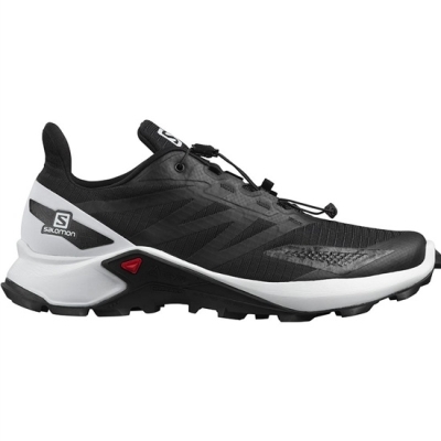 Men's Salomon SUPERCROSS BLAST Trail Running Shoes Black | US-UDMP816