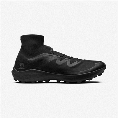 Men's Salomon S/LAB CROSS LTD Sneakers Black | US-SUNR197