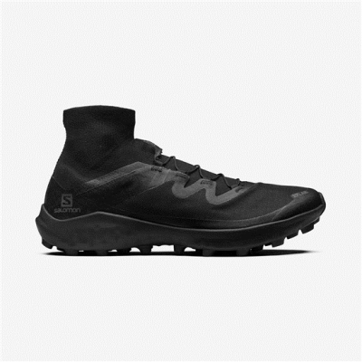 Men's Salomon S/LAB CROSS LTD Sneakers Black | US-YPJD730