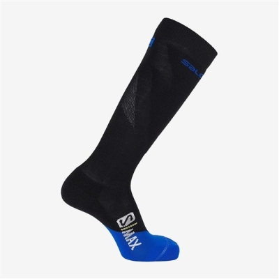 Men's Salomon S MAX M Socks Black | US-JRCT953