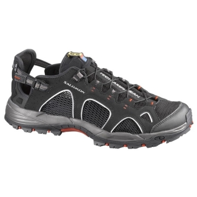 Men's Salomon TECHAMPHIBIAN 3 Water Shoes Black | US-FEKW921