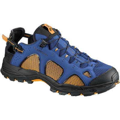 Men's Salomon TECHAMPHIBIAN 3 Water Shoes Navy / Black | US-GEYU429