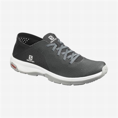 Men's Salomon TECH LITE Slippers Black | US-DXHW352