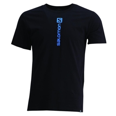 Men's Salomon TEEN SPIRIT SS M T Shirts Black | US-LWSD197