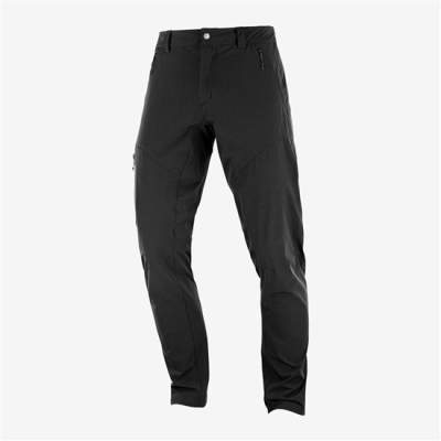 Men's Salomon WAYFARER TAPERED Pants Black | US-FANV184