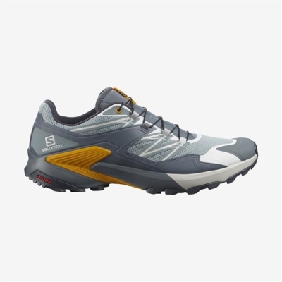 Men's Salomon WINGS SKY Trail Running Shoes Slategray | US-RGQL074