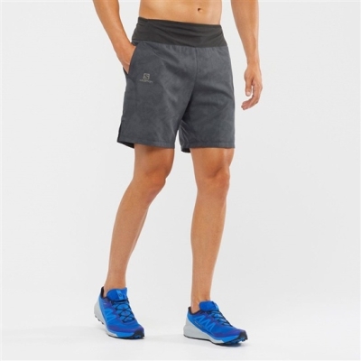 Men's Salomon XA 7 M Shorts Black | US-MTIN137