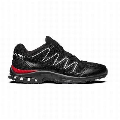 Men's Salomon XA-COMP Trail Running Shoes Black / White | US-GXCU630