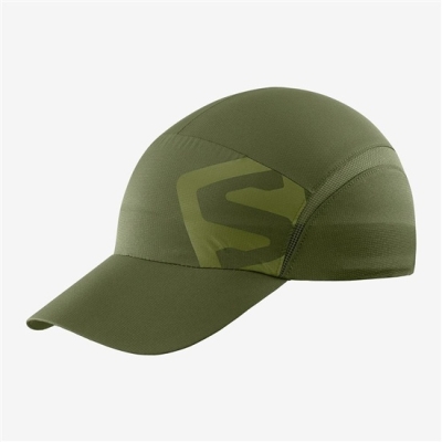 Men's Salomon XA Caps Green | US-TGUV324