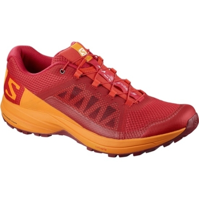 Men's Salomon XA ELEVATE Trail Running Shoes Red / Orange | US-GDEW406