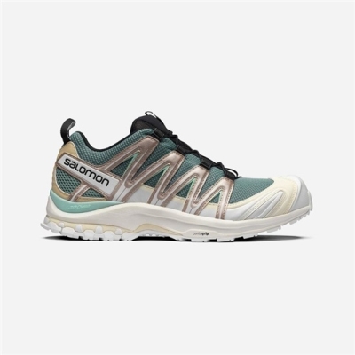 Men's Salomon XA PRO 3D Trail Running Shoes Turquoise / Brown Turquoise | US-KYCN307