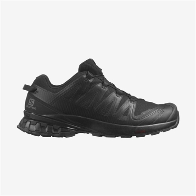 Men's Salomon XA PRO 3D V8 GORE-TEX Trail Running Shoes Black | US-BEOY783