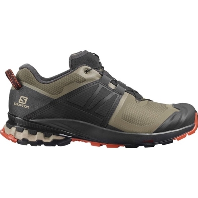 Men's Salomon XA WILD Trail Running Shoes Black | US-IWRG046