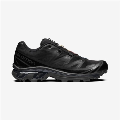 Men's Salomon XT-6 Sneakers Black | US-OCBN174