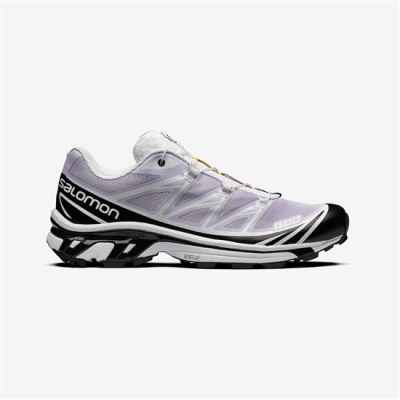 Men's Salomon XT-6 Sneakers Purple | US-AUQL921