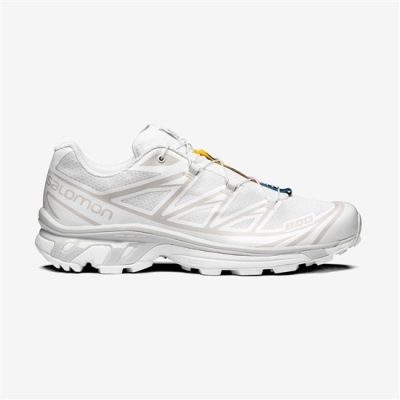 Men's Salomon XT-6 Sneakers White | US-KVGA375