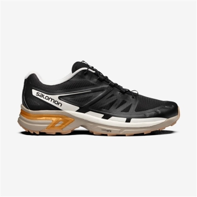 Men's Salomon XT-WINGS 2 Sneakers Black / Gold | US-ILGR791