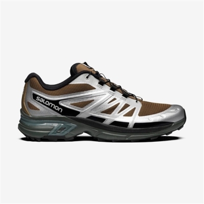 Men's Salomon XT-WINGS 2 Sneakers Silver | US-UGDQ902